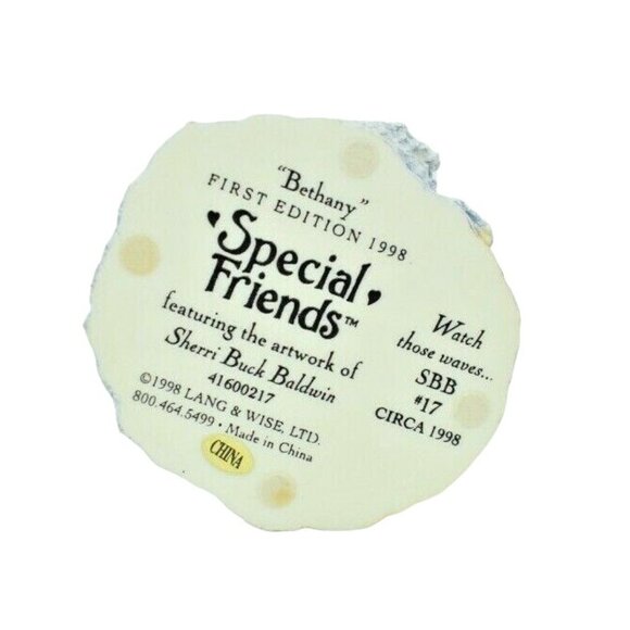 Lang & Wise Special Friends Bethany 41600217 - First Edition SBB 17 1998 - Picture 6 of 12